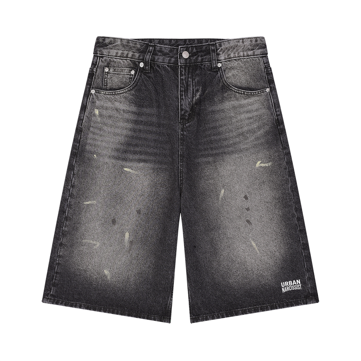 Urban Narcissist " Make them feel it" Black Jorts