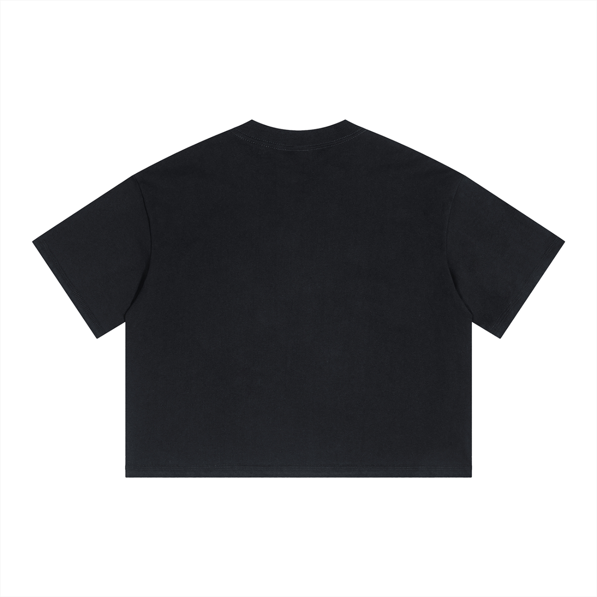 UN Boxy Drop Shoulder Crop T-Shirt