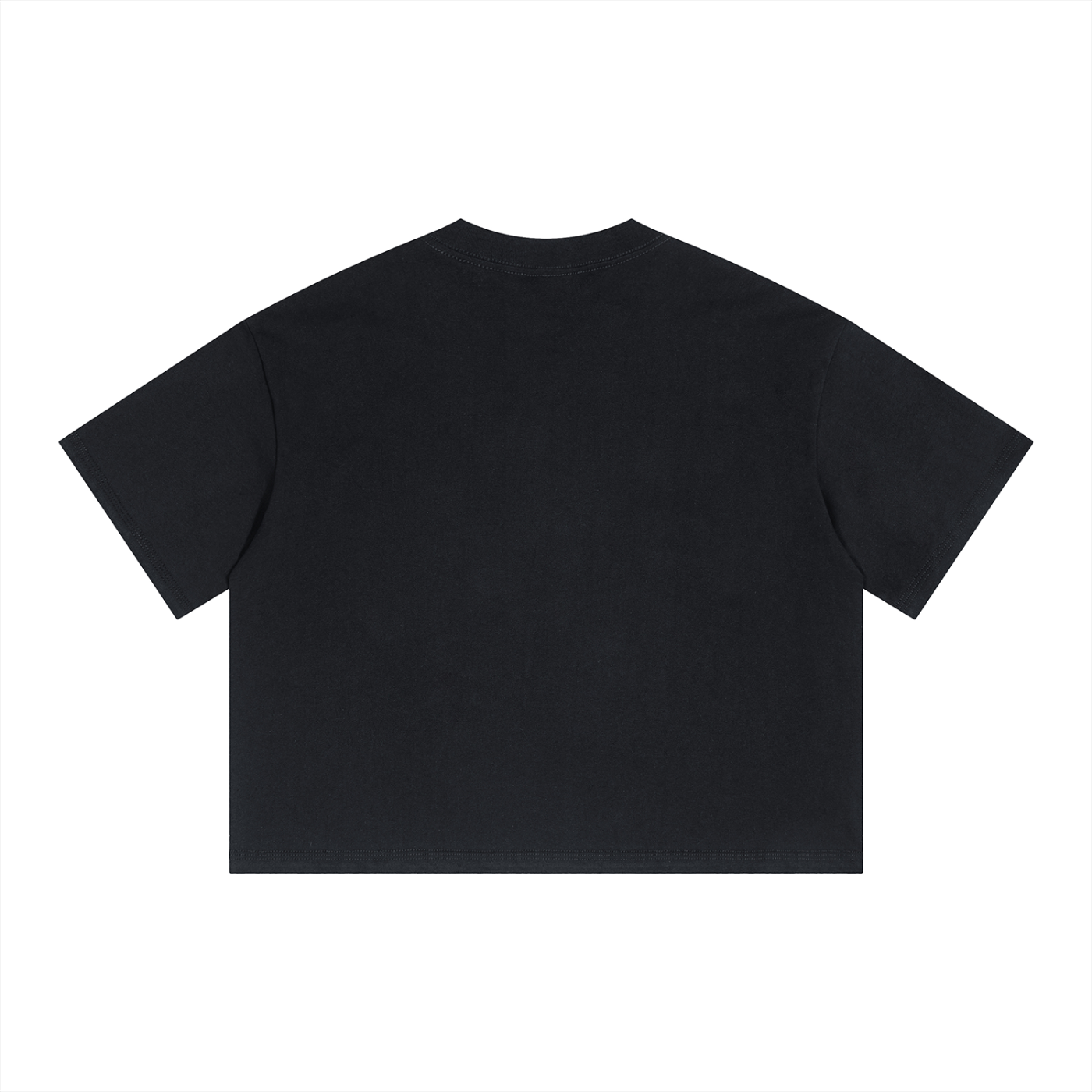 UN Boxy Drop Shoulder Crop T-Shirt