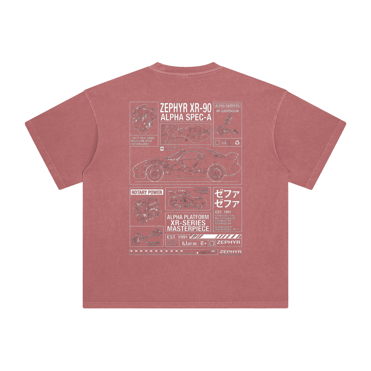 Enzyme Washed T-Shirt