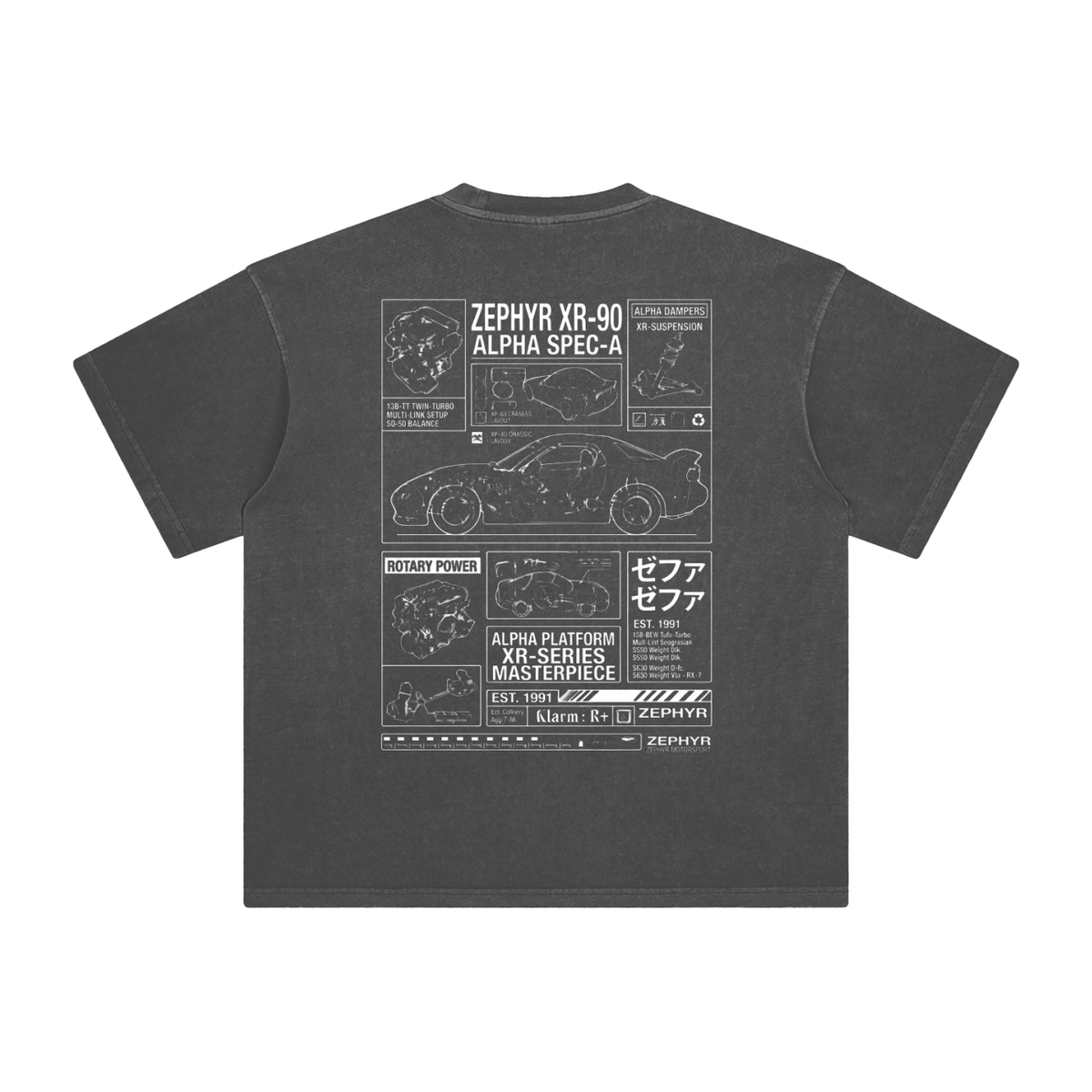 Enzyme Washed T-Shirt