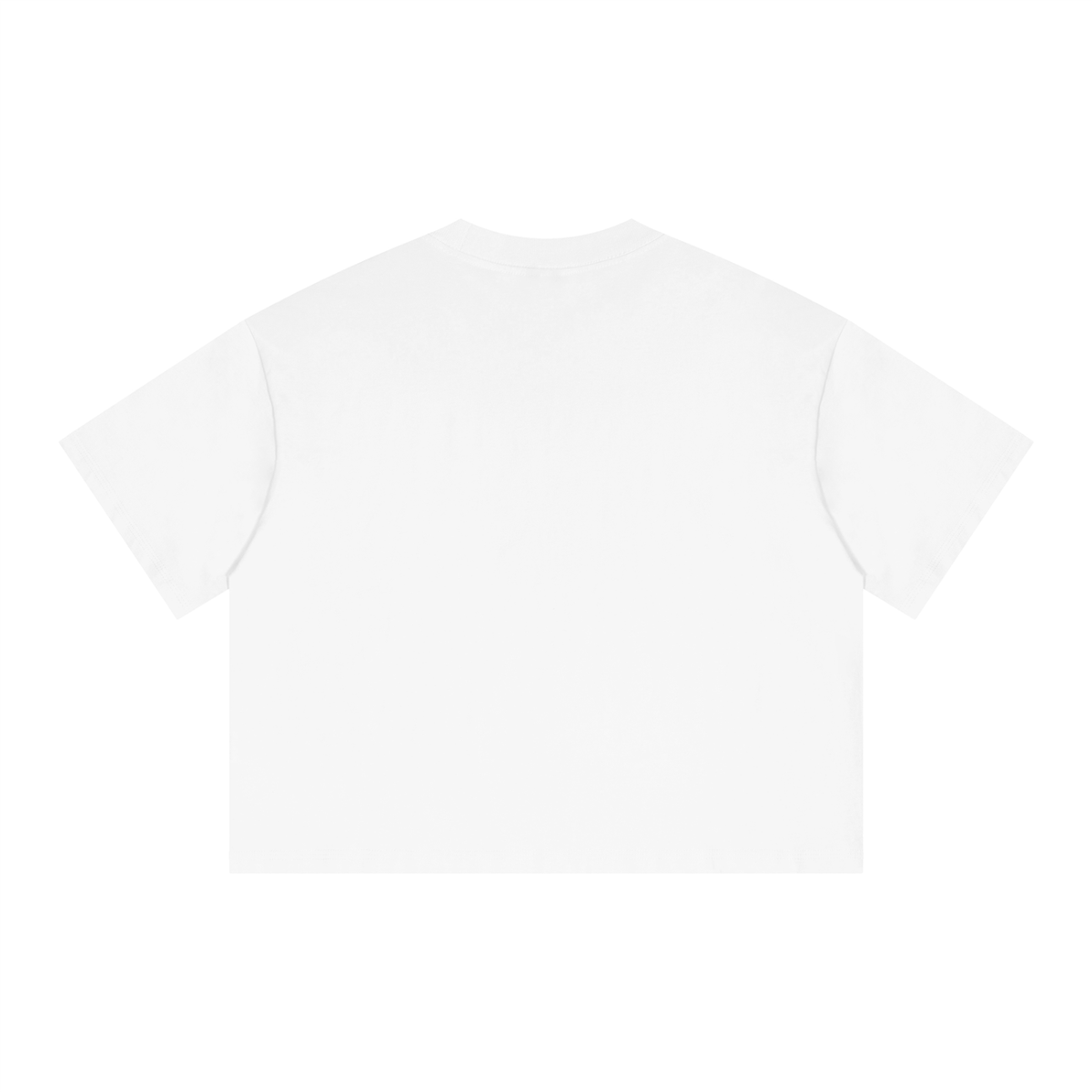 UN Boxy Drop Shoulder Crop T-Shirt