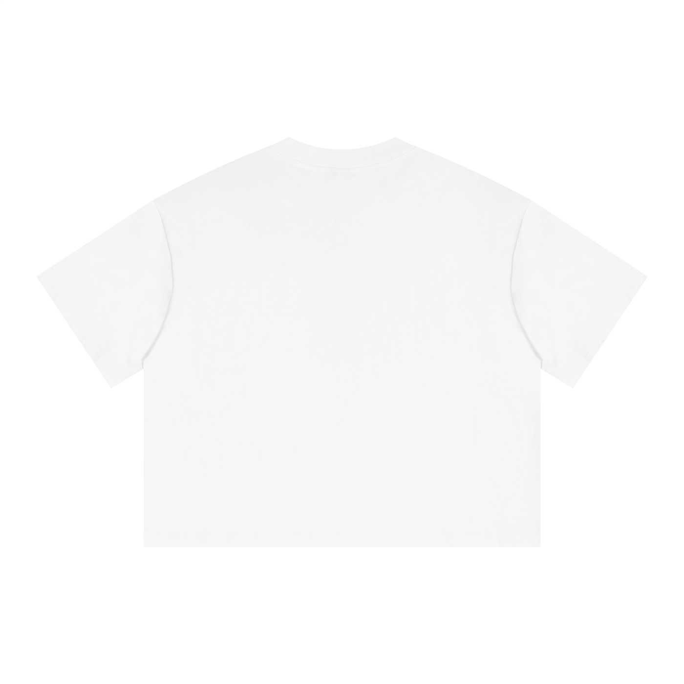 UN Boxy Drop Shoulder Crop T-Shirt