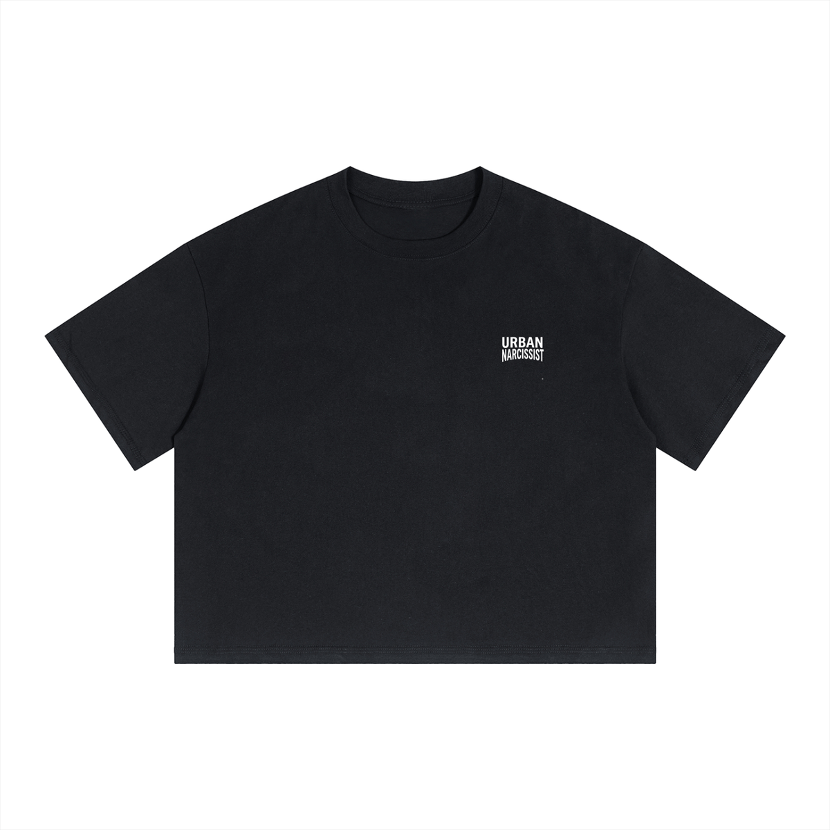 UN Boxy Drop Shoulder Crop T-Shirt