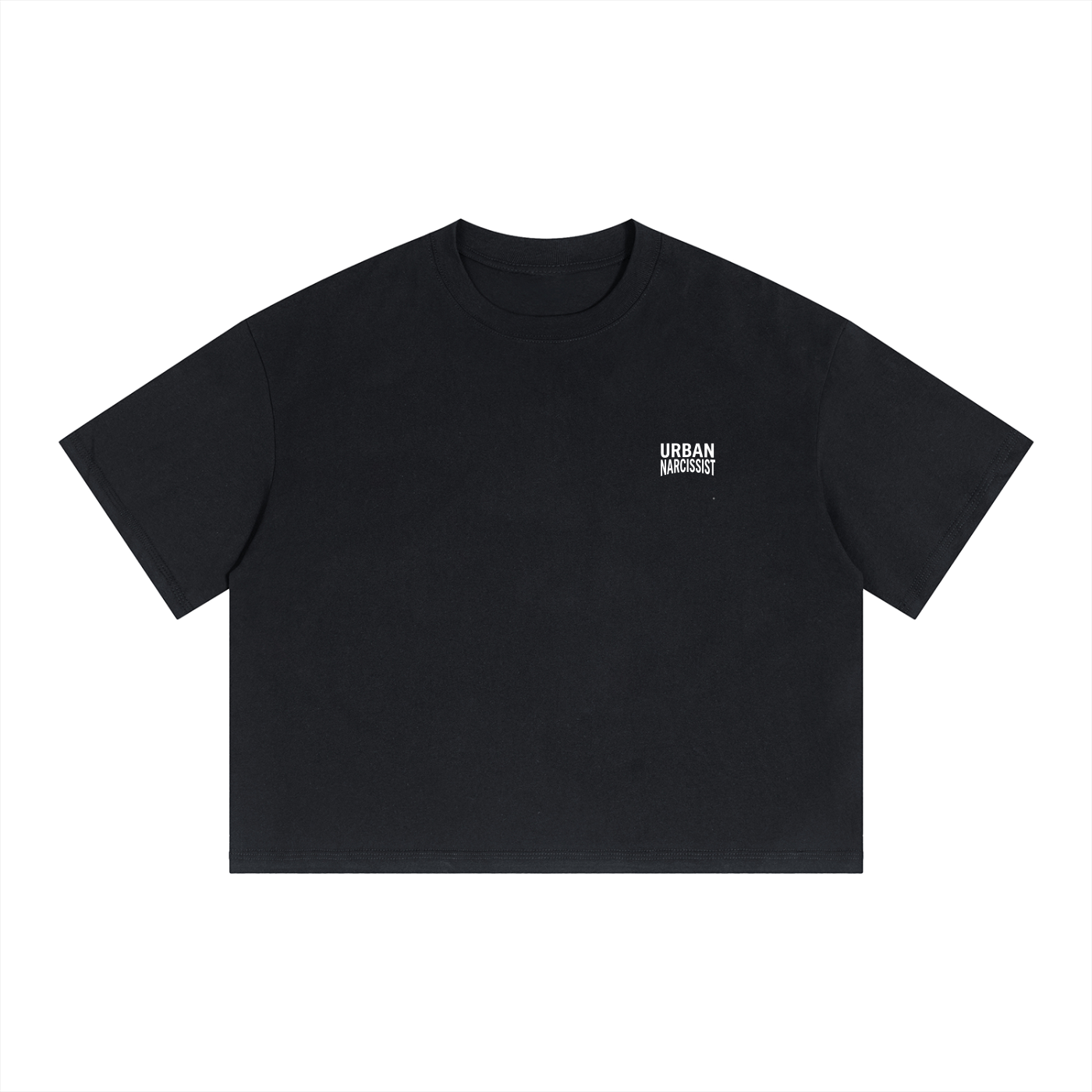 UN Boxy Drop Shoulder Crop T-Shirt