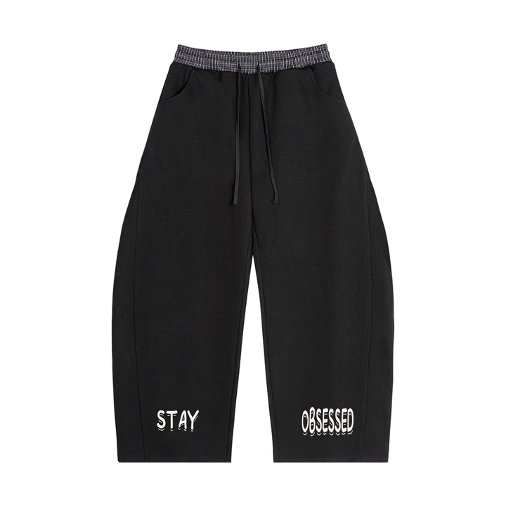 "Stay Obsessed" Barrel Sweatpants