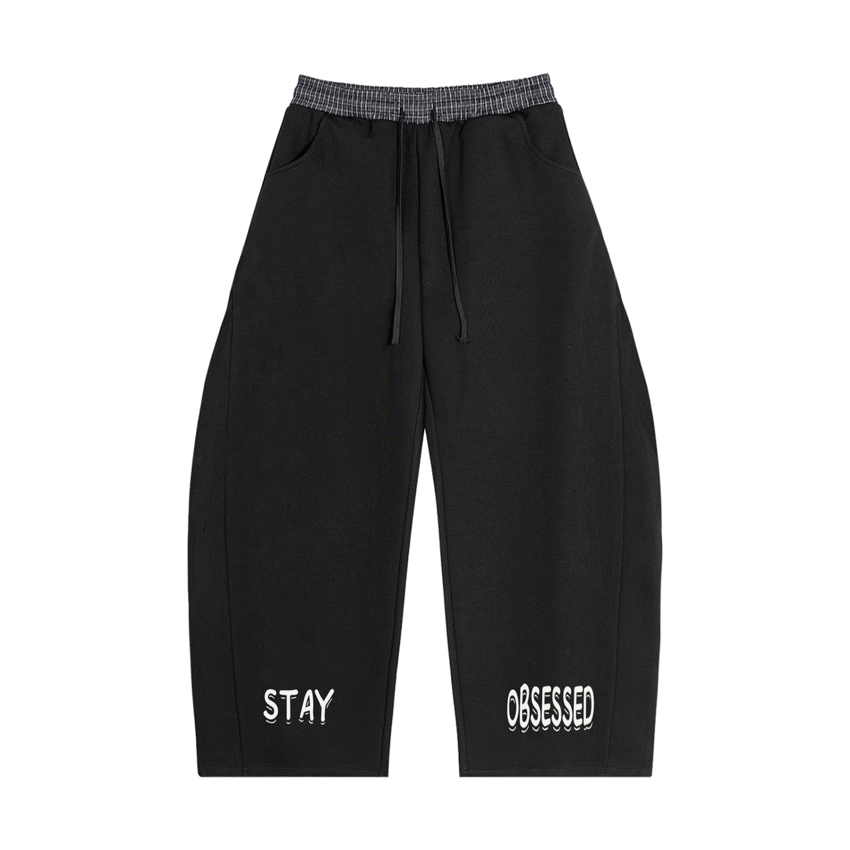 "Stay Obsessed" Barrel Sweatpants