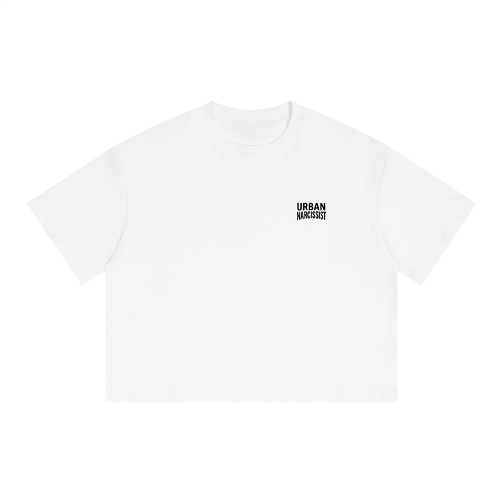 UN Boxy Drop Shoulder Crop T-Shirt