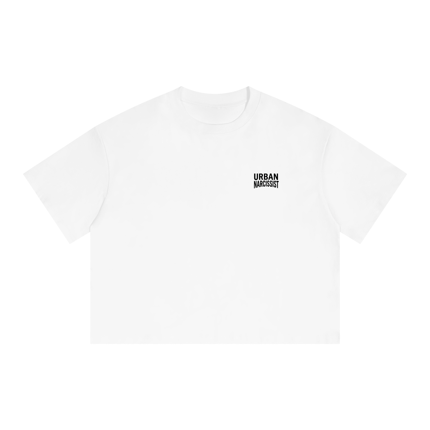 UN Boxy Drop Shoulder Crop T-Shirt