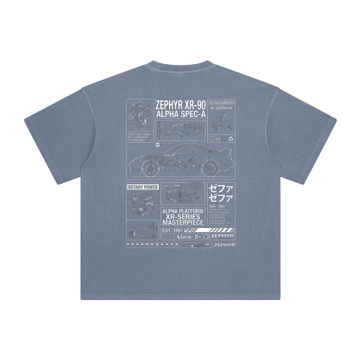 Enzyme Washed T-Shirt